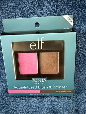 ELF Aqua-Infused Blush & Bronzer - Pink & Brown